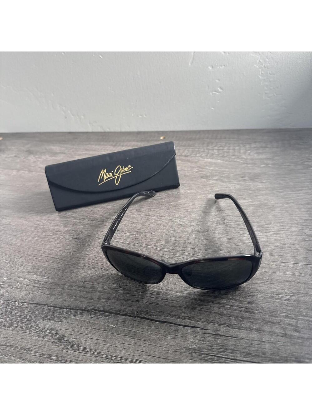 MAUI JIM KOKI BEACH MJ433-11T Black Tortoise / Blue Hawaii FRAMES ONLY WITH CASE